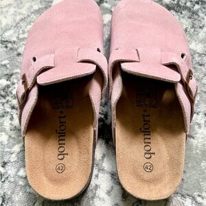 Genuine Suede Clogs